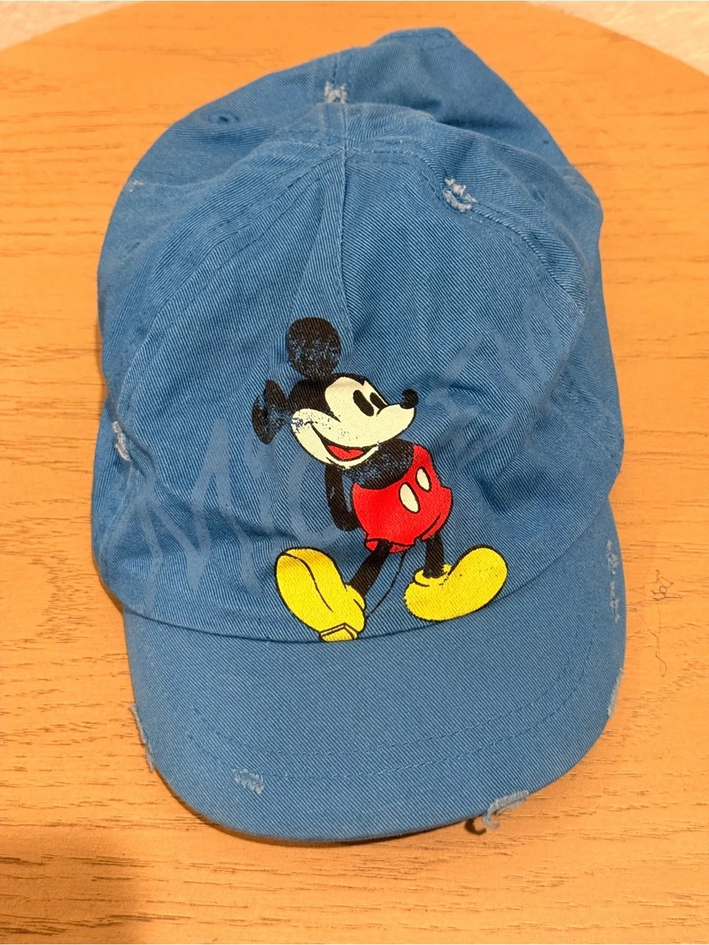 Blue Mickey Mouse Baseball Cap‎